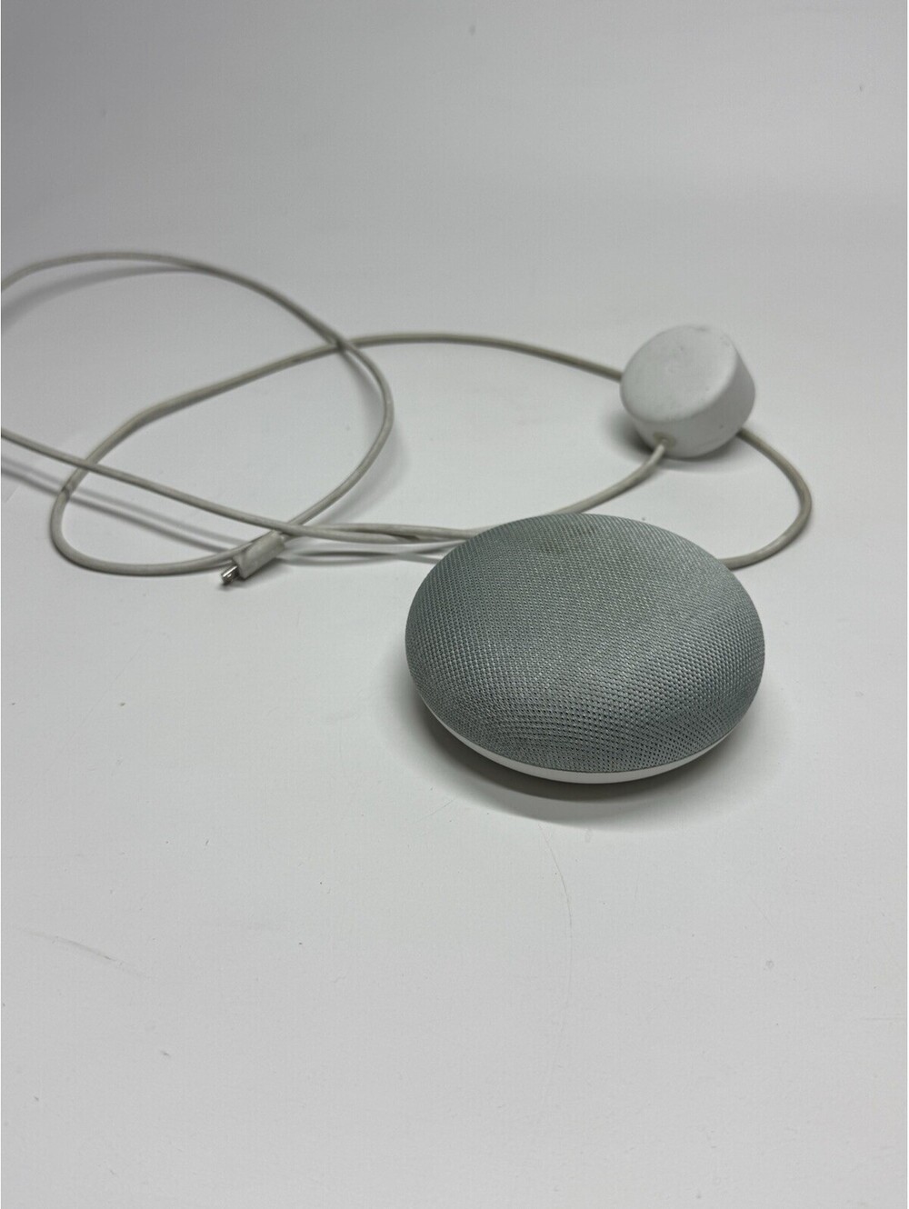 Google Home Mini 1st Gen H0A Smart Speaker Chalk Gray White Tested Working